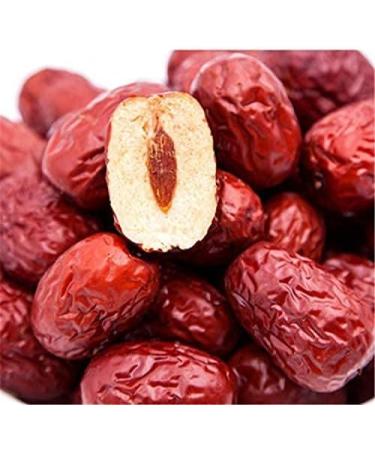 Herbal Cure - Jujuba Dried Jujube Red Dates (with pit) - 300g - Fresh & Delicious Red Dates - Product of China - Buy Online on GoSupps.com