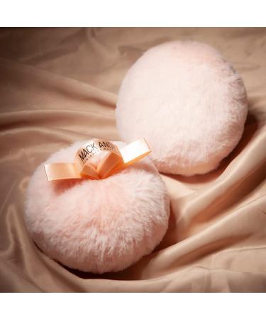 Large Jumbo Peach-Shaped Fluffy Makeup Sponge - Portable Cosmetic Applicator for Face & Body (10.2 cm) - Ideal for Smooth Blending - Buy Online on GoSupps.com