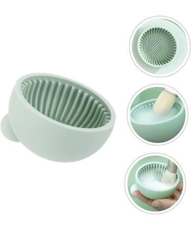 DOITOOL Cleanser of Makeup Brush Cosmetic Brush Cleaner Eyeshadow Brush Cleaner Mat Silicone Brush Cleaning Pad Makeup Brush Scrubber Facial Cleaner Japanese-style Cleaning Bowl Silica Gel - Buy Online on GoSupps.com