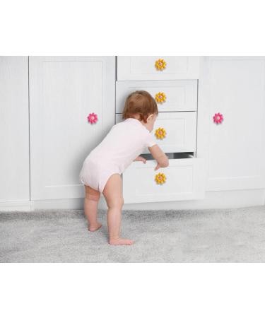 6 Pack Cchhyyt Mystical Garden Cartoon Rubber Drawer Handles for Kids - Ladybug Design Cabinet Knobs for Children's Rooms - Buy Online on GoSupps.com