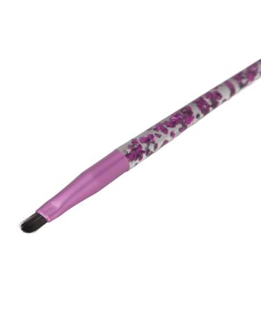 5pcs Lip & Eye Makeup Brush Set - Glitter Long Handle Professional Lip Brush Soft Hair Applicators for Lipstick & Eyeshadow - Buy Online on GoSupps.com