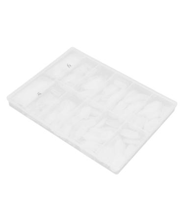 Short Nai Tips Nai Tips 504 Pieces Multiple Sizes DIY Nail Art with Storage Box for Nail Salon for Acrylic Nails