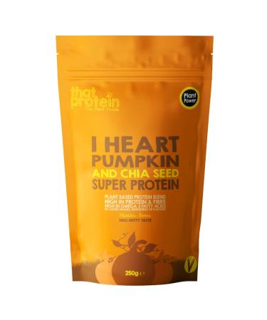 That Protein I Heart Pumpkin and Chia Seed Super Protein Vegan Plant Based Protein