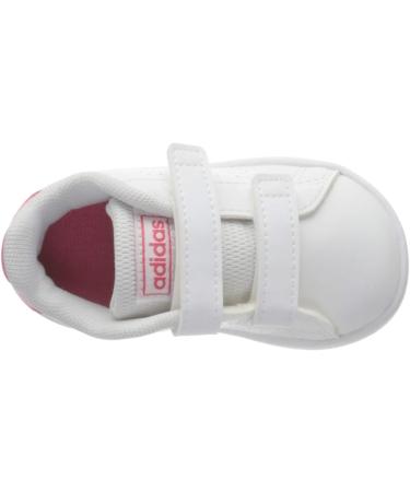 adidas Kids Advantage Cf I Sneaker Child | White Ftw Bla Rosrea | Size 2.5 UK - Buy Online on GoSupps.com