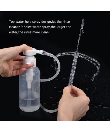 300ml Reusable Vaginal Cleansing System with 3 Nozzle Tips - Vaginal & Anal Douche Kit for Men and Women - Manual Pressure Enemas for Vagina Cleaning - Buy Online on GoSupps.com