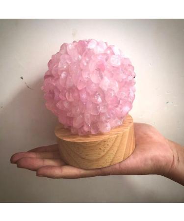 Specimen Healed Natural Amethyst Quartz Crystal Gem Lamp Reiki Crystal Cluster Specimen Home Decoration As a Gift FZUGEDRLI (Color : Citrine Size : Approx110mm) Approx110mm Citrine