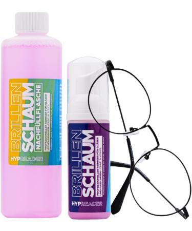 HYPREADER Glasses Foam Cleaner 50 ml - Antistatic Alcohol-Free Professional Lens Care - Buy Online on GoSupps.com