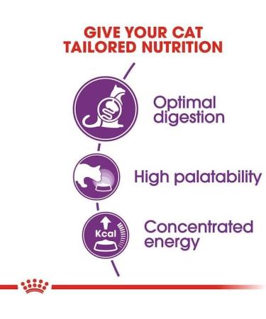 Royal Canin Sensible Complete Adult Dry Cat Food 3 x 400g - Buy Online on GoSupps.com