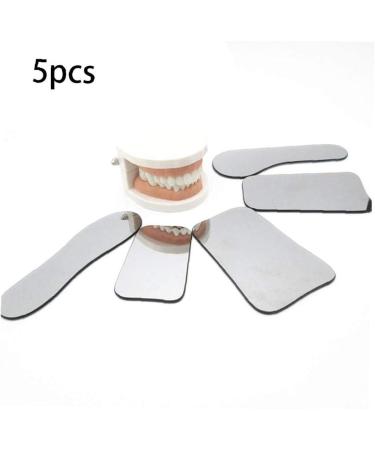 Canjerusof Dental Intraoral Mirror Set - 5pcs Mouth Photography Speculum & Inspection Mirror for Ultimate Dental Care - Buy Online on GoSupps.com