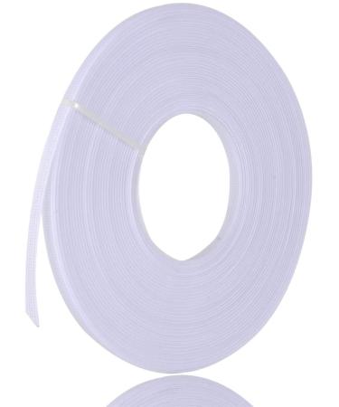 VIVIPAKOKO 25 Yards Polyester Boning for Sewing - Sew-Through Low Density Boning for Corsets, Nursing Caps, Bridal Gowns (4mm, White) 4mm White