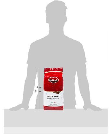 Camardo Espresso Crema Coffee Whole Beans Medium Roast 2.2 lb - 1 kg - Buy Online on GoSupps.com