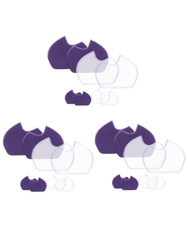 NOLITOY 12 Pairs Half Size Pad Foot Pads Gel Pad Gel Mat Gel Forefoot Pad Womens Heels High Heels Foot Protection Insoles High Heel Toe Inserts Metatarsal Forefoot Cushions Forefoot Pads