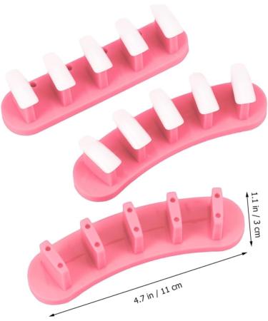 minkissy 2 Boxes Nail Practice Stand Nail Practice Display Stand Nail Practice Rack Nail Stand Acrylic Nail Art Holder Acrylic Stands for Display Manicure Tool Plastic Nails Magnetic 12X3cm Assorted Color - Buy Online on GoSupps.com