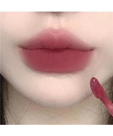 BADALO Velvet Mist Water Mist Lip Mud Soft Silky Matte Matte Vegan White NonStick Lip Gloss Lip Glaze Lipstick Color 2 fishing gray powder - Buy Online on GoSupps.com