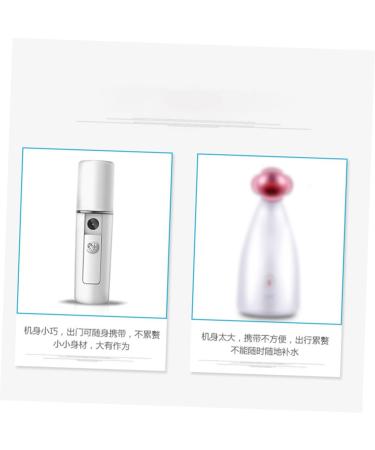 Outanaya Air Humidifier Facial Mister Electric Face Mister Portable Humidifier Portable Face Mister White - Buy Online on GoSupps.com
