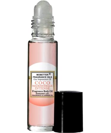 MOBETTER FRAGRANCE OILS' Our Impression of C o c o Mademoiselle Intense for Women Body Oil Fragrance 1/3 oz roll on Glass Bottle 0.33 Fl Oz (Pack of 1) Almond - Buy Online on GoSupps.com