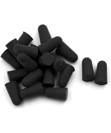 50 Pairs Soft Black Foam Ear Plugs - Tapered Noise Reduction for Travel & Sleep | 100 Pcs Earplugs for Maximum Comfort - Buy Online on GoSupps.com
