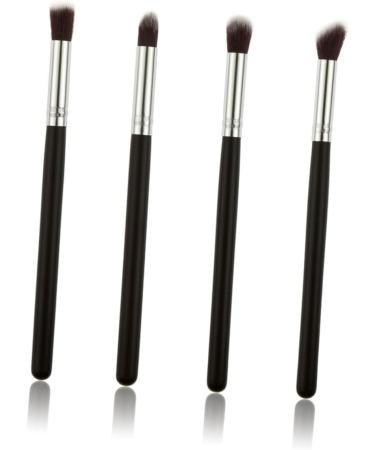 Healeved 12 Pcs Eye Make-up Brush Kit Lip Scrubber Brush Eyeshadow Brushes Eye Shadow Brush Lip Scruber Black - Buy Online on GoSupps.com
