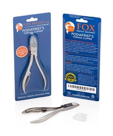 Medical-Grade Toenail Clippers | Podiatrist's Nippers for Thick & Ingrown Nails - Buy Online on GoSupps.com