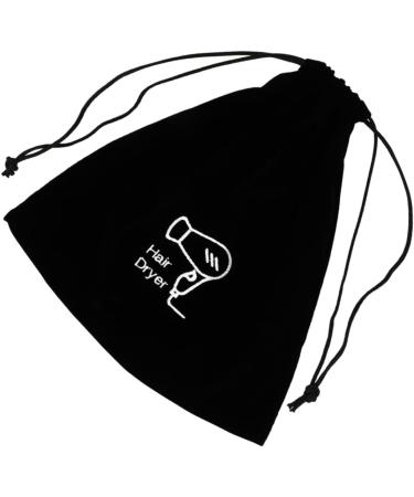 Baluue 3pcs Flannel Hair Dryer Bag Hairdryer Bag Hair Dryer Carrying Bags Hair Tools Travel Bag Travel Bags 26.00X23.00X0.50CMx3pcs Blackx3pcs - Buy Online on GoSupps.com