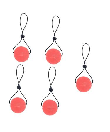 Tovinanna 5st handle ball therapeutic squeeze balls gymnastics ball handlebar handle trainer small gripping ball ball decompressing training equipment fitness adult bawoding pink TPE