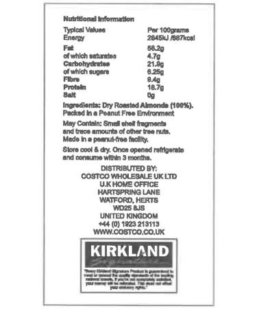 RKBROTHERS Kirkland Signature Creamy Almond Butter 765g (Pack of 2) - Buy Online on GoSupps.com