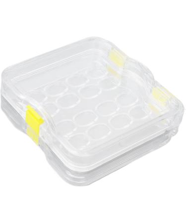 Membrane Tooth Box with Bar - Transparent Denture Storage Box for Prostheses - 16 Pieces | International Shipping - Buy Online on GoSupps.com