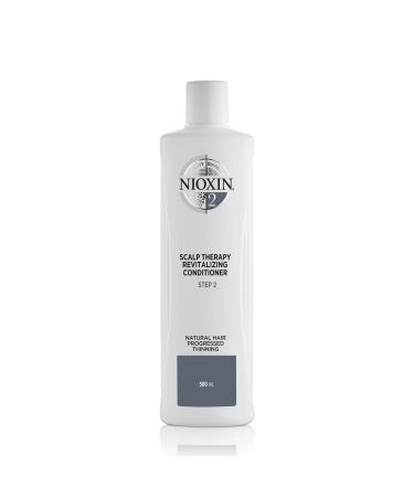 Nioxin System 2 Scalp Therapy Conditioner with Peppermint Oil  Treats Dry Scalp  Provides Moisture Control & Balance  For Natural Hair with Progressed Thinning  16.9 fl oz