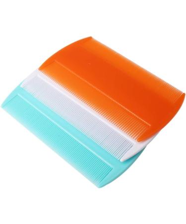 Nuoshen 6 Pcs Double Sided Plastic Lice Comb - Metal Teeth Nit Combs for Head Lice Treatment in Adults, Kids, Dogs, Cats - Buy Online on GoSupps.com