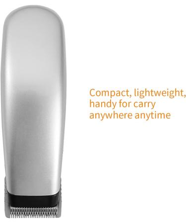 Facial Hair Trimmer for Beard Fast Trimming Electric Hair Clipper with Automatic Grinding Function 3 Trimming Combs for Variable Cutting Length Replaceable Battery Silver - Buy Online on GoSupps.com