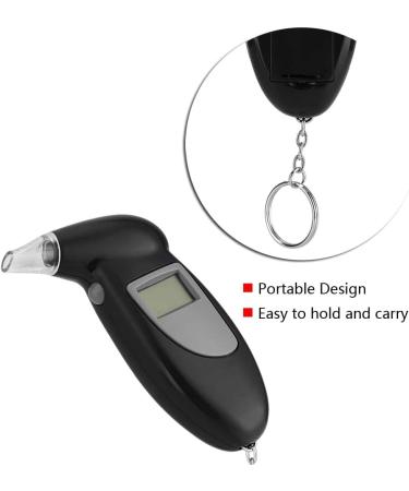 Portable Alcohol Breath Tester - LCD Digital Display with Backlight | Alcohol Analyzer - Buy Online on GoSupps.com
