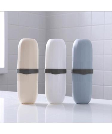 F Fityle 5x Travel Toothbrush Cup - Portable Toothbrush & Toothpaste Storage Box for International Shipping - Buy Online on GoSupps.com