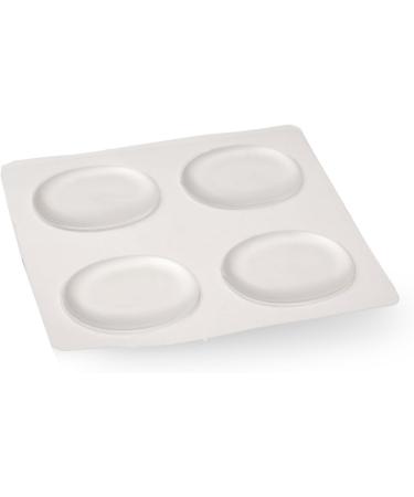 FabaCare Corbby Gel-Padded Shoe Insoles - Transparent Self-Adhesive Gel Cushions for High Heels | 4 Pads for Ultimate Comfort - Buy Online on GoSupps.com