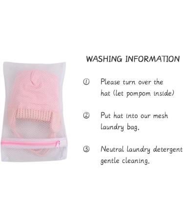 XIAOHAWANG Warm Baby Beanie Hat for Boys Girls 0-6 Months Pink Pompom - Buy Online on GoSupps.com