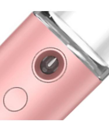 Kelawoly Nano Facial Mist Sprayer Portable ABS Hydration Device for Face Moisturizing and Cleansing with Nano Aerosol Technology (Pinkish) - Buy Online on GoSupps.com