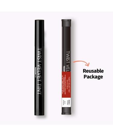 PASSIONCAT Long Lasting Lip Stain & Cheek Tint - Twist Velvet Tint #13 Chilly Brown - Buy Online on GoSupps.com