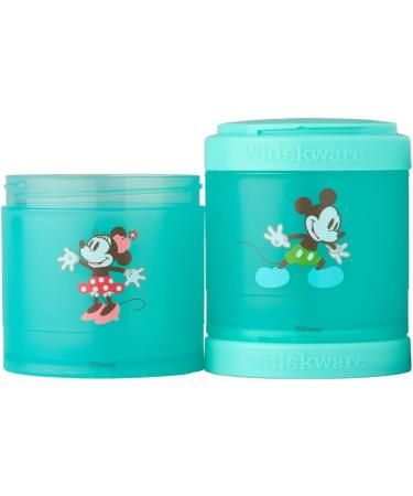 Whiskware Disney Stackable Snack Containers - Set of 3 Cups for Kids, Toddlers - Mickey and Minnie Design - Ideal for School and Travel - Buy Online on GoSupps.com