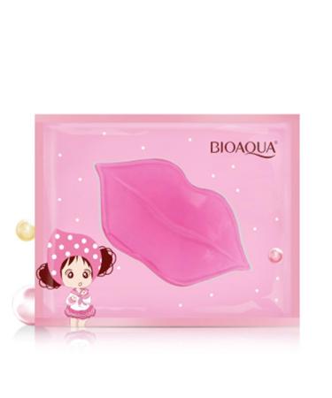 BIOAQUA Lip Plumper Collagen Nourishing Crystal Pink Lip Mask Natural Shiny Moisturizing Smooth Texture Healthy Elasticity (20)