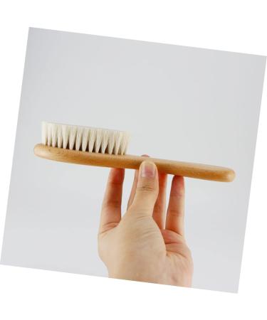 SECFOU Baby Hair Brush Set - Soft Wood Bristles for Newborns and Toddlers - Buy Online on GoSupps.com