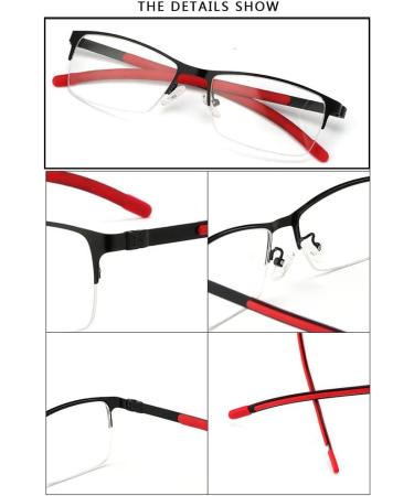Nipan Men's Photochromic HD Sunglasses - 1.56 Aspherical Harz Lens Metal Frame Diopter +0.25 to +3.0 - Perfect Reading Glasses for Stylish Vision - Buy Online on GoSupps.com