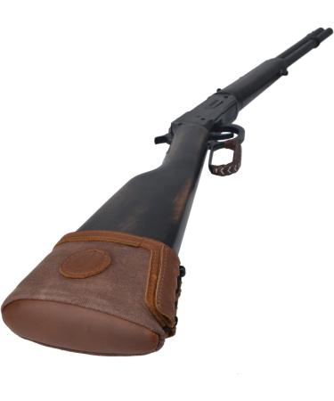 WAYNE'S DOG Genuine Leather Recoil Pad Extension for Shotguns & Rifles - Coffee - Buy Online on GoSupps.com