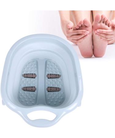 Pied De Seau De Pied Portatif Pliable Seau De Spa Cadre volutif Conception D'auto-Drainage Seau De Trempage Pour la Maison(Bleu) - Buy Online on GoSupps.com