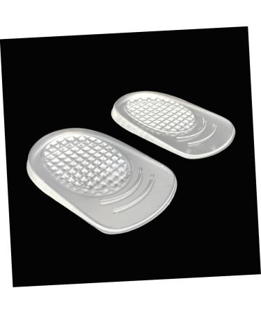 NOLITOY 8 Pairs Silicone Insoles Heel Lift Cushion | Orthotic Support & Invisible Comfort for Plantar Relief - Buy Online on GoSupps.com