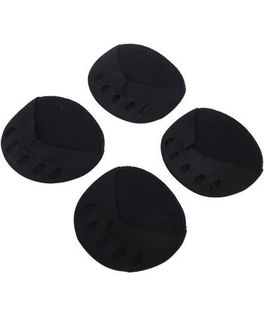 High-Quality Forefoot Shoe Insoles | Soft Elastic Inserts for High Heels & Casual Shoes - Black - Buy Online on GoSupps.com