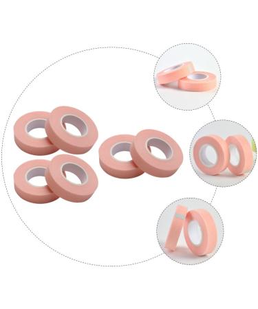 FRCOLOR Eyelash Tape - 6 Rolls Micropore Fabric for Eyelash Extensions | Colored Duct Tape & Non-Woven Adhesive Lash Pads - Buy Online on GoSupps.com