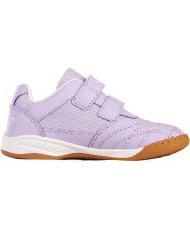 Kappa Unisex Kids Kickoff K Sneaker 26 EU - Lilac White | International Shipping Available - Buy Online on GoSupps.com