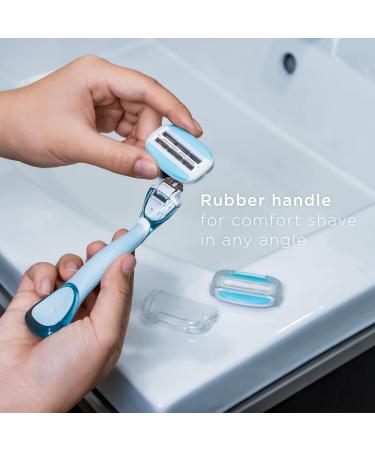 Dorco Shai 6 Razor - 6 Blade Shaving System Value Pack (6 Cartridges + Handle) - Buy Online on GoSupps.com