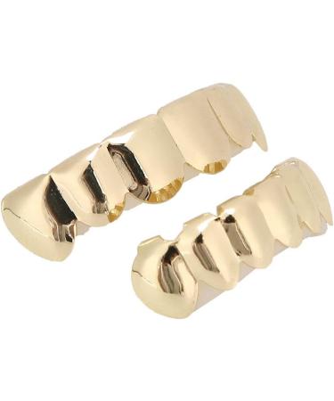 Verdant Touch Brass Teeth Set | Hip Hop Prop Accessories for Halloween & Parties - Buy Online on GoSupps.com