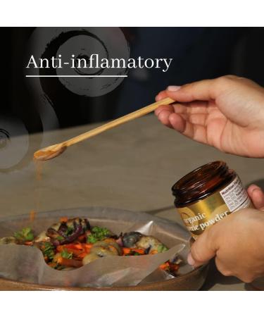 Pure Organic Turmeric Powder - Highly Concentrated for Maximum Benefits - Buy Online on GoSupps.com