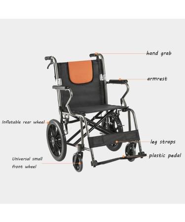 Wheelchair For Outdoor Folding Wheelchairs For Adults Lightweight Wheelchair Portable For Easy Travel Wheel Chair - Buy Online on GoSupps.com
